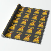 Rubber Duck Rude en Sarcasm Pun Cadeaupapier (Uitgerold)