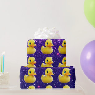 Rubber Duck Schattige Charmant Thema Geïnspireerd Cadeaupapier