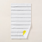 Rubber Duck Shiplap Painting Bath-doekset Bad Handdoek (Handdoek)