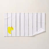 Rubber Duck Shiplap Painting Bath-doekset Bad Handdoek (Handdoek)
