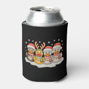 Rubber Duck Squad Kerstman Rendier Kerstlichten Blikjeskoeler