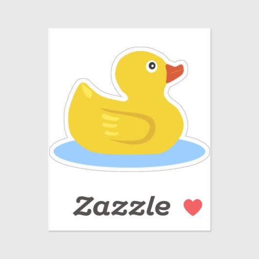 Rubber Duck Sticker (Vel)