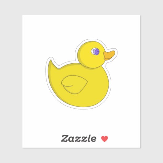 Rubber Duck Sticker (Vel)