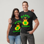 Rubber Duck Sunbril Happy Go Ducky Pun St Patri T-shirt (Unisex)