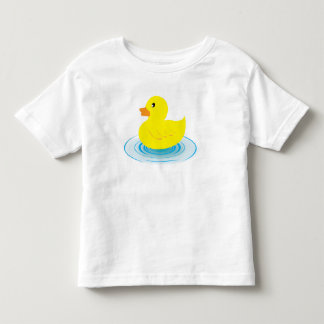 Rubber Duck Toddler Ruffle T-shirt