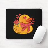 Rubber Duck Valentines Day Rubber Duckie Muismat (Met muis)