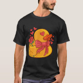 Rubber Duck Valentines Day Rubber Duckie T-shirt (Voorkant)