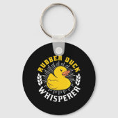 Rubber Duck Whisperer Sleutelhanger (Voorkant)