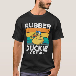 Rubber Duck Yellow Duckie Crew Bath Ducks Ducking T-shirt