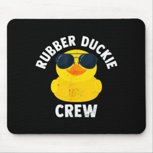 Rubber Duckie Crew Grappige Rubber Eend Muismat