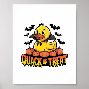 Rubber Duckie Crew Halloween Cruise Ship Vakantie Poster