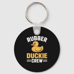 Rubber Duckie Crew Vaart Cruise Squad Liefde Eend Sleutelhanger