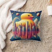 Rubber Duckie Duck  Kussen (Deken)