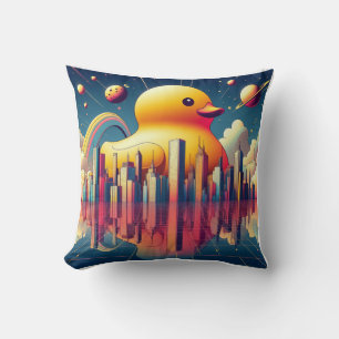 Rubber Duckie Duck Kussen