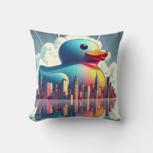 Rubber Duckie Duck Kussen