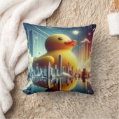 Rubber Duckie Eend  Kussen (Deken)