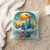 Rubber Duckie Eend Kussen (Deken)