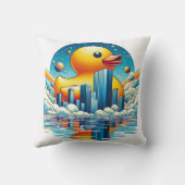 Rubber Duckie Eend Kussen (Achterkant)