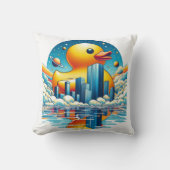 Rubber Duckie Eend Kussen (Voorkant)