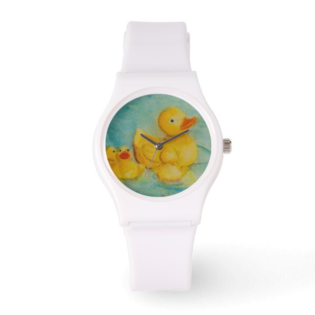 Rubber Duckie eWatch Horloge (Voorkant)