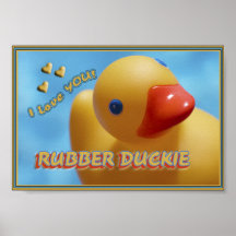 Rubber Duckie, ik hou van je! EENVOUDIG