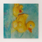 Rubber Duckie Jigzaag Puzzle Legpuzzel (Horizontaal)