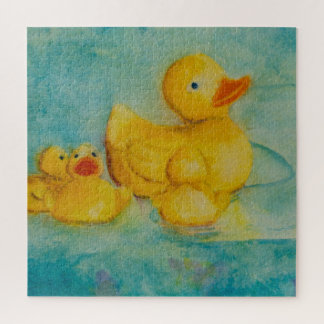 Rubber Duckie Jigzaag Puzzle Legpuzzel