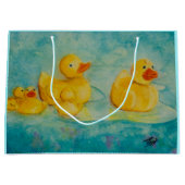 Rubber Duckie Large Gift Bag Groot Cadeauzakje (Voorkant)