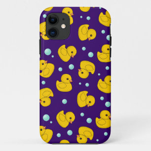 Rubber Duckie Patroon iPhone 11 Hoesje