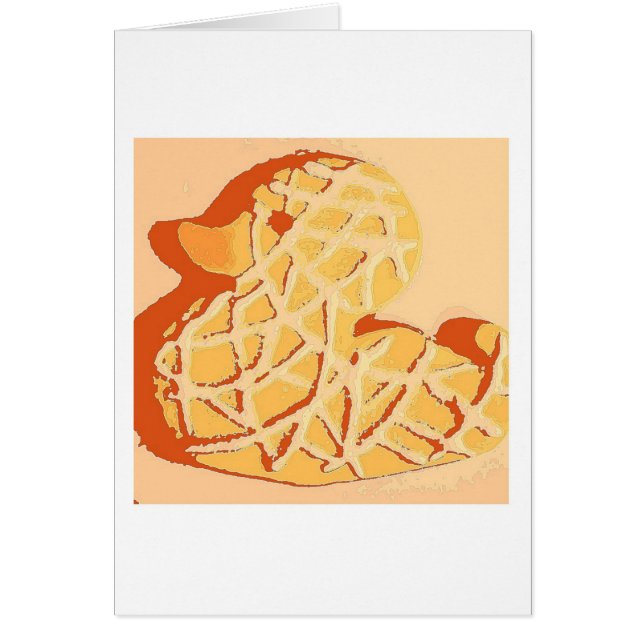 Rubber Duckie Pop Art (Voorkant)