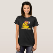 Rubber Duckie What The Duck T-shirt (Voorkant volledig)
