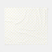 Rubber Duckies Fleece Deken (Voorkant (Horizontaal))