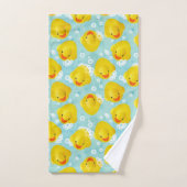 Rubber Ducks Bath Patroon Bad Handdoek (Handdoek)