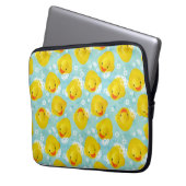 Rubber Ducks Bath Patroon Laptop Sleeve (Voorkant Links)