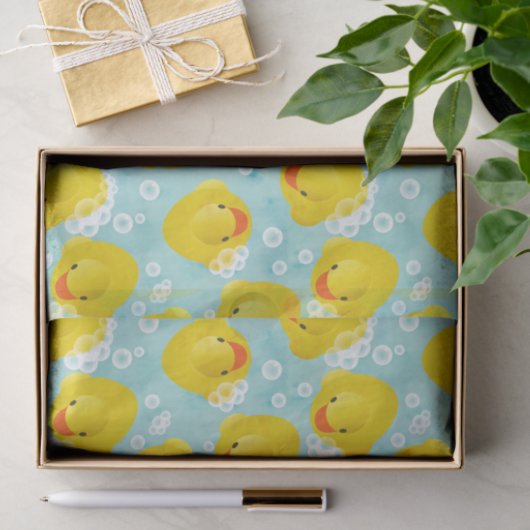 Rubber Ducks Bath Patroon Tissuepapier (Geschenk)