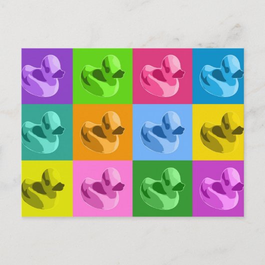 Rubber Ducks Briefkaart (Voorkant)