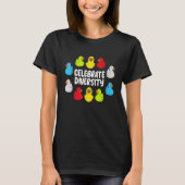Rubber Ducks Celebrate diversity T-shirt (Voorkant)