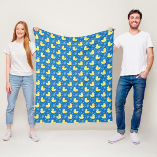 Rubber Ducks Fleece Deken