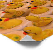 Rubber Ducks Inspirerend Liefde Lach Live Poster (Hoek)