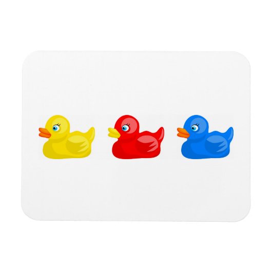 Rubber Ducks Magneet (Horizontaal)