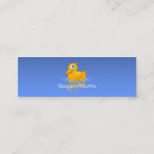 Rubber Ducks Mini Visitekaartje (Achterkant)