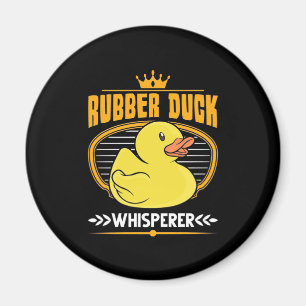 Rubber Ducks Whisperer Magneet