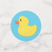 Rubber Ducky 1st Birthday Party Kinder Baby Confetti (Kleine voorkant)