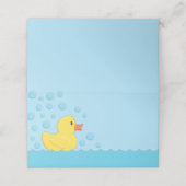Rubber Ducky Baby shower (Buitenkant ongevouwen)