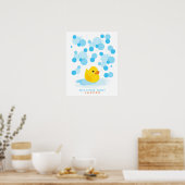 Rubber Ducky | Baby shower gastboek Print (Keuken)