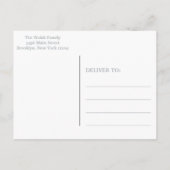 Rubber Ducky Baby shower Invitation Uitnodiging Briefkaart (Achterkant)