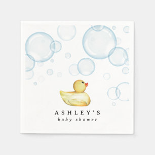 Rubber Ducky Baby shower Servet