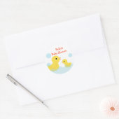 Rubber Ducky Baby shower Stickers (Envelop)