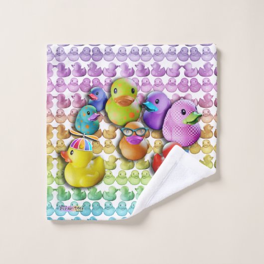 RUBBER DUCKY BAD HANDDOEK (Wasdoekje)