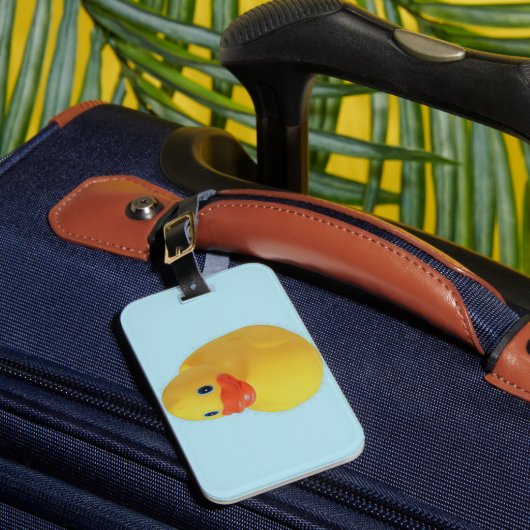 Rubber Ducky Bagagelabel (Voorkant Insitu 1)